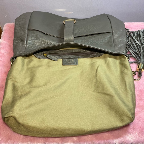 G.I.LI. Fringed Leather Hobo Bag - Picture 12 of 15